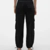 Vmkim cargobroek met middelhoge taille