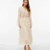 Vmkinsley lange rok met middelhoge taille