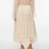 Vmkinsley lange rok met middelhoge taille
