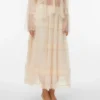 Vmkinsley lange rok met middelhoge taille