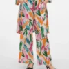 Vmkleo-broek met hoge taille