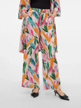 Vmkleo-broek met hoge taille