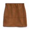 Vmkreta korte rok met hoge taille