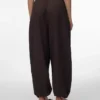 Vmleia-broek met middelhoge taille