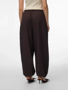 Vmleia-broek met middelhoge taille