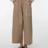Vmlena-broek met middelhoge taille