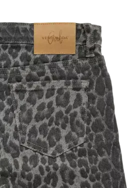 Vmlenora jeans met hoge taille en wijde pijpen