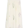 Vmlina midi-rok met hoge taille