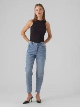 Vmlinda High Rise Mom Fit-Jeans