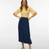 Vmlinda lange rok met middelhoge taille