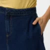 Vmlinda lange rok met middelhoge taille