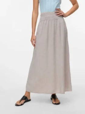 Vmlinn lange rok met hoge taille
