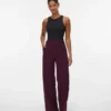 Vmliva broek met hoge taille