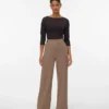 Vmliva broek met hoge taille
