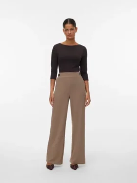Vmliva broek met hoge taille