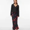 Vmlivia lange rok met hoge taille