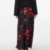 Vmlivia lange rok met hoge taille