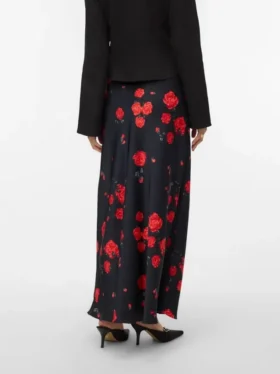 Vmlivia lange rok met hoge taille