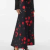 Vmlivia lange rok met hoge taille