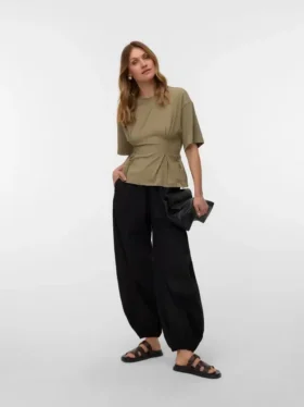 Vmlotus ballonbroek met middelhoge taille