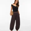 Vmlotus ballonbroek met middelhoge taille