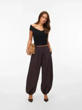 Vmlotus ballonbroek met middelhoge taille
