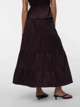 Vmlotus lange rok met hoge taille