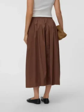 Vmlotus lange rok met middelhoge taille