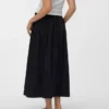 Vmlotus lange rok met middelhoge taille