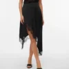 Vmlouisa Lange rok met middelhoge taille