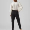 Vmlucca broek met middelhoge taille
