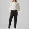 Vmlucca broek met middelhoge taille