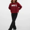 Vmluccakamma broek met middelhoge taille