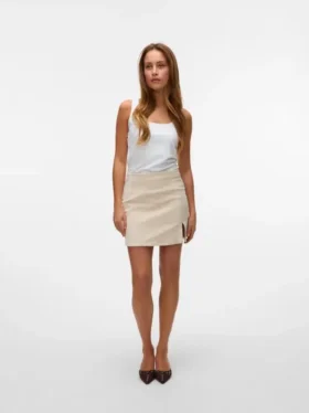 Vmlula korte rok met hoge taille