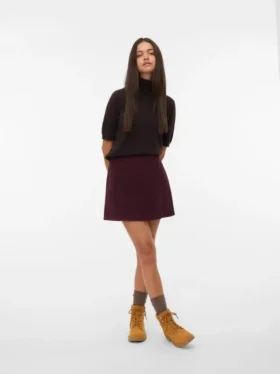 Vmlula korte rok met hoge taille