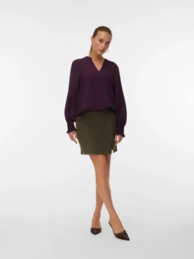 Vmlula korte rok met hoge taille