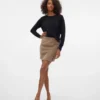 Vmlula korte rok met hoge taille