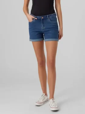 Vmluna denim shorts