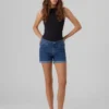Vmluna denim shorts