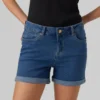 Vmluna denim shorts