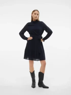 Vmluna korte jurk