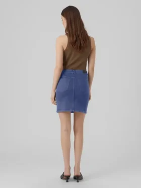 Vmluna korte rok met hoge taille