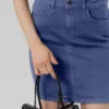 Vmluna korte rok met hoge taille