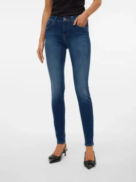 Vmlux Mid Rise Slim Fit-Jeans