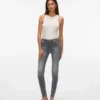 Vmlux Mid Rise Slim Fit-Jeans