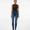Vmlux Mid Rise Slim Fit-Jeans