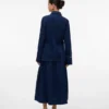 Vmmaiken midi-rok met hoge taille