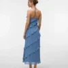 Vmmarjorie lange jurk