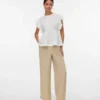 Vmmelaney broek met hoge taille