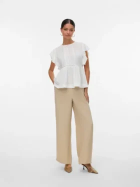 Vmmelaney broek met hoge taille